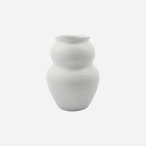 House Doctor White Juno Vase REDUCED TO £15 FROM £32