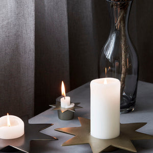 House Doctor Antique Metallic Star Candle Holder WERE £18 NOW £6