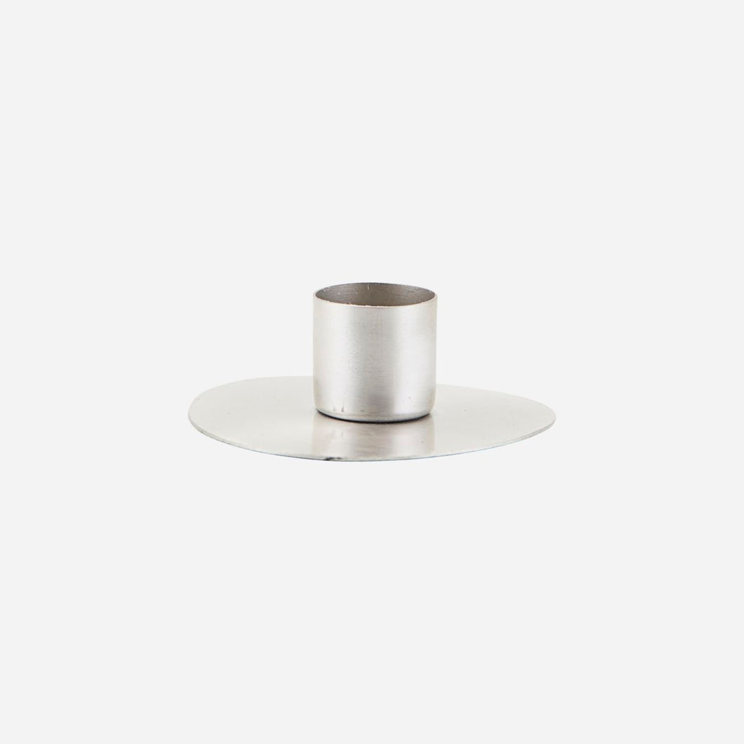 House Doctor Circle Candle Holder in Silver WERE £4 NOW £2