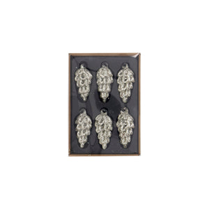 House Doctor Silver Cone Decoration WERE £14 NOW £7