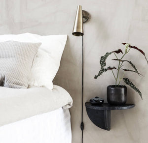 House Doctor Precise Brass Wall Light REDUCED TO £58 FROM £82